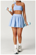 Load image into Gallery viewer, Featherlight Quick Drying Tennis Skirt With Pockets
