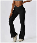 Load image into Gallery viewer, Contour High Waist Flare Leggings With Performance Wear
