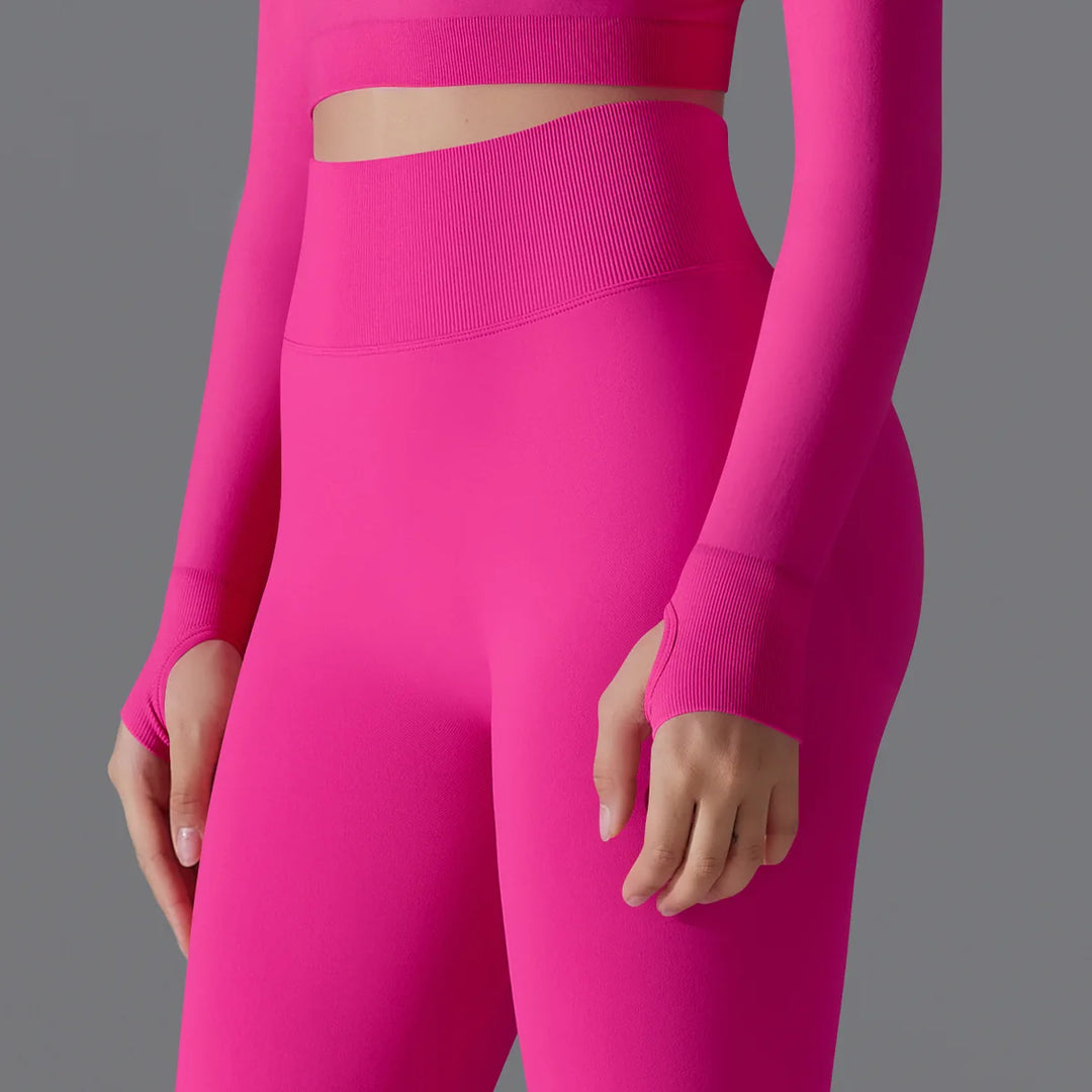 Seamless High Waist Yoga Leggings Performance Comfort