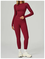 Load image into Gallery viewer, 2 Piece Contoured Breathable Yoga Ensemble Knitwear
