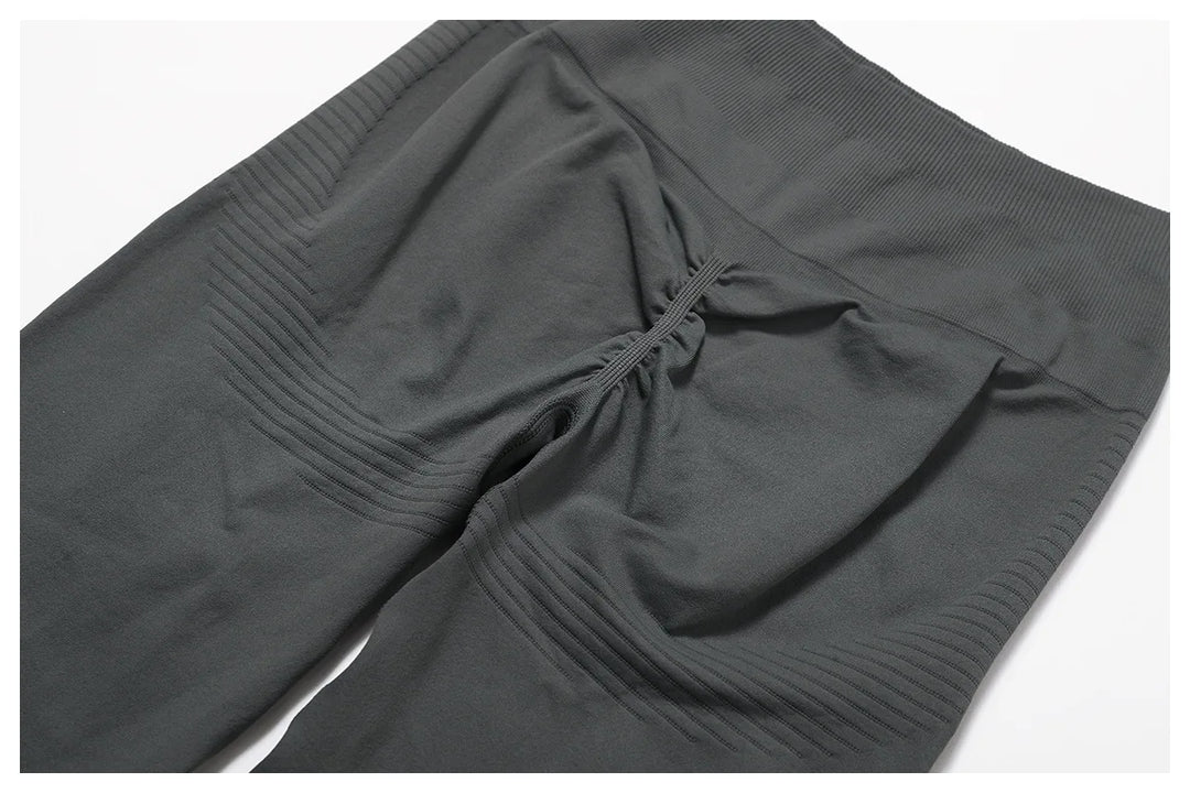 Seamless High Waist Studio Leggings With Breathable Fabric