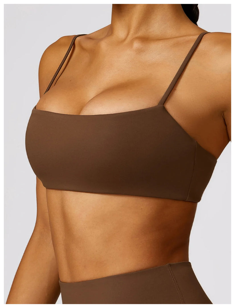 Breathable Contoured Strappy Everyday Performance Bra
