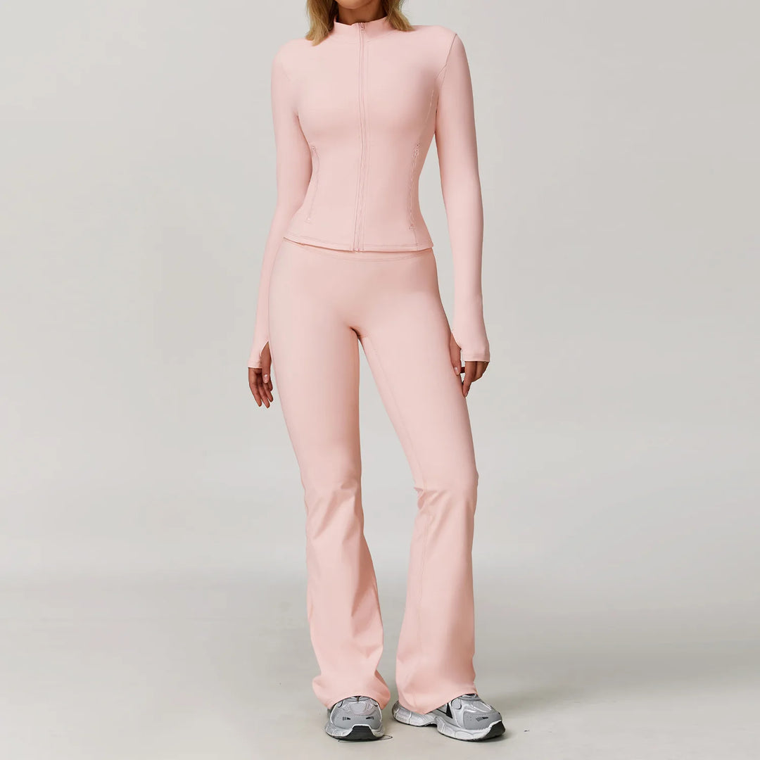 Two Piece Yoga Contour Signature Performance Activewear Set