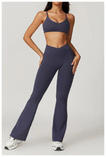 Load image into Gallery viewer, Seamless Flared Bell Bottoms Yoga Leggings High Waist
