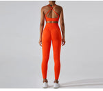 Load image into Gallery viewer, Seamless Performance Wear Set With High Waist Leggings
