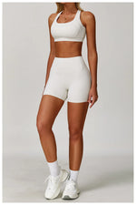 Load image into Gallery viewer, High Waist Yoga Shorts Contour Moisture Wicking Breathable
