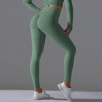 Load image into Gallery viewer, Seamless High Waist Yoga Leggings Performance Comfort
