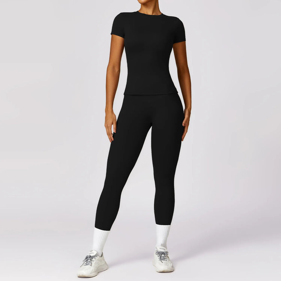Two Piece Contoured Athleisure Set