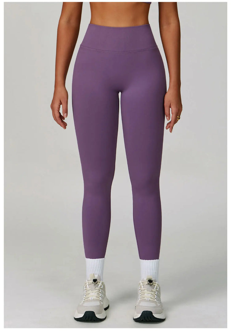 Breathable Scrunch High-Waist Yoga Leggings Seamless