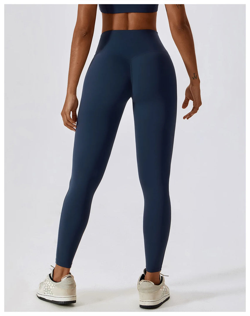 Seamless High Waist Contour Yoga Leggings Performance
