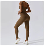 Load image into Gallery viewer, Spring Seamless Contour Yoga Body Suit Set Performance
