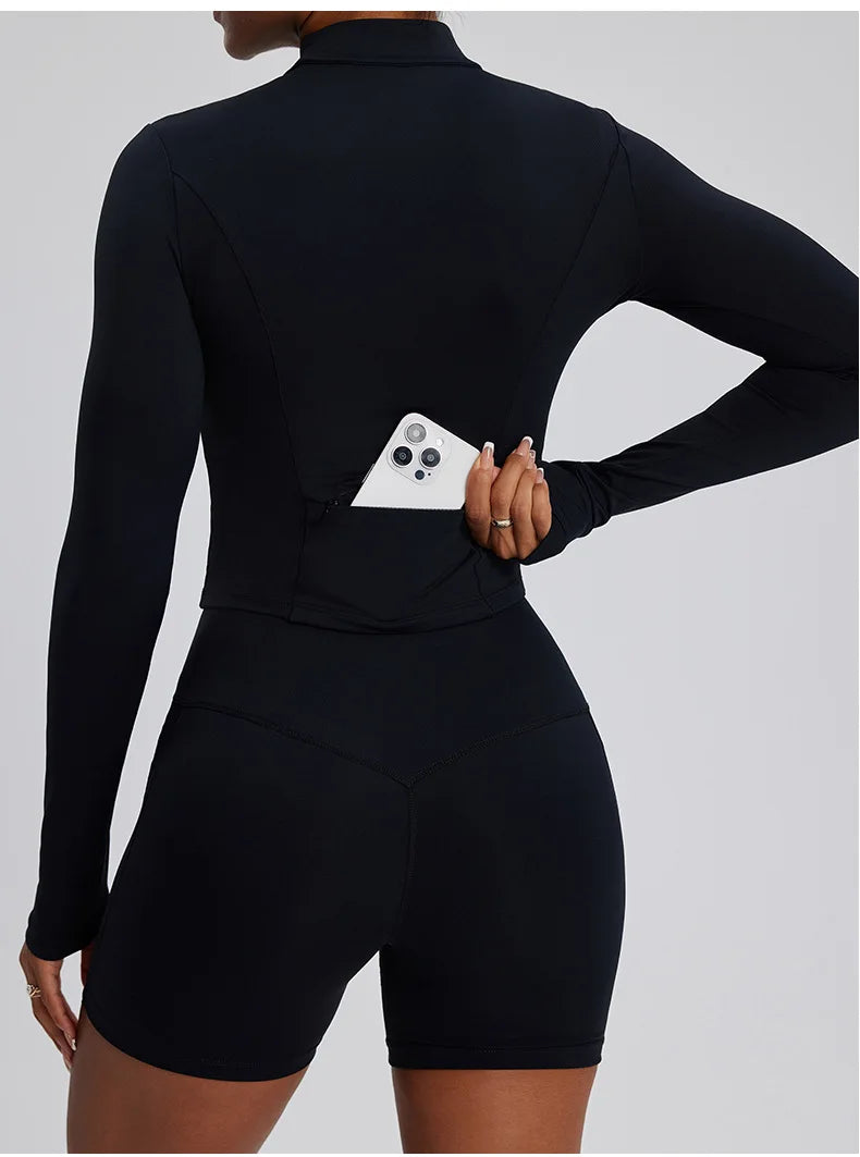 Contour Stretch Athleisure Bell Bottoms Set Nylon Spandex