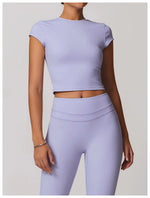 Load image into Gallery viewer, Performance Contoured Seamless Yoga Shirt Quick Dry
