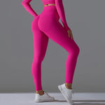 Load image into Gallery viewer, Seamless High Waist Yoga Leggings Performance Comfort
