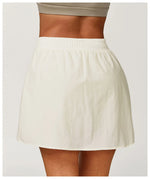 Load image into Gallery viewer, High Waist Contoured Breathable Yoga Short Skirt
