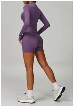 Load image into Gallery viewer, Two Piece Contour Seamless Performance Yoga Ensemble
