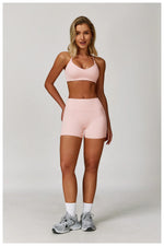 Load image into Gallery viewer, Contoured High Impact Sculpted Premium Sports Bra Seamless
