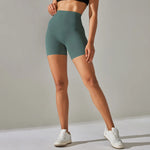 Load image into Gallery viewer, Luxurious High Waist Breathable Yoga Shorts Contour
