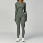 Load image into Gallery viewer, Seamless Contour Yoga Tracksuit Set Performance Wear

