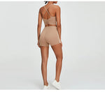 Load image into Gallery viewer, Breathable Seamless Cross Back Sculpt Performance Bra
