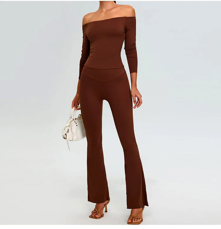 Contoured Performance Tracksuit Set With Long Sleeves