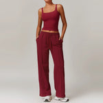 Load image into Gallery viewer, Luxurious Contoured 2 Piece Yoga Ensemble Performance

