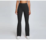 Load image into Gallery viewer, Seamless High Waist Contoured Flare Leggings For Training
