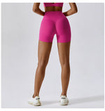 Load image into Gallery viewer, High Waist Yoga Shorts Contour Moisture Wicking Breathable
