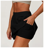 Load image into Gallery viewer, High Waist Contoured Breathable Yoga Short Skirt
