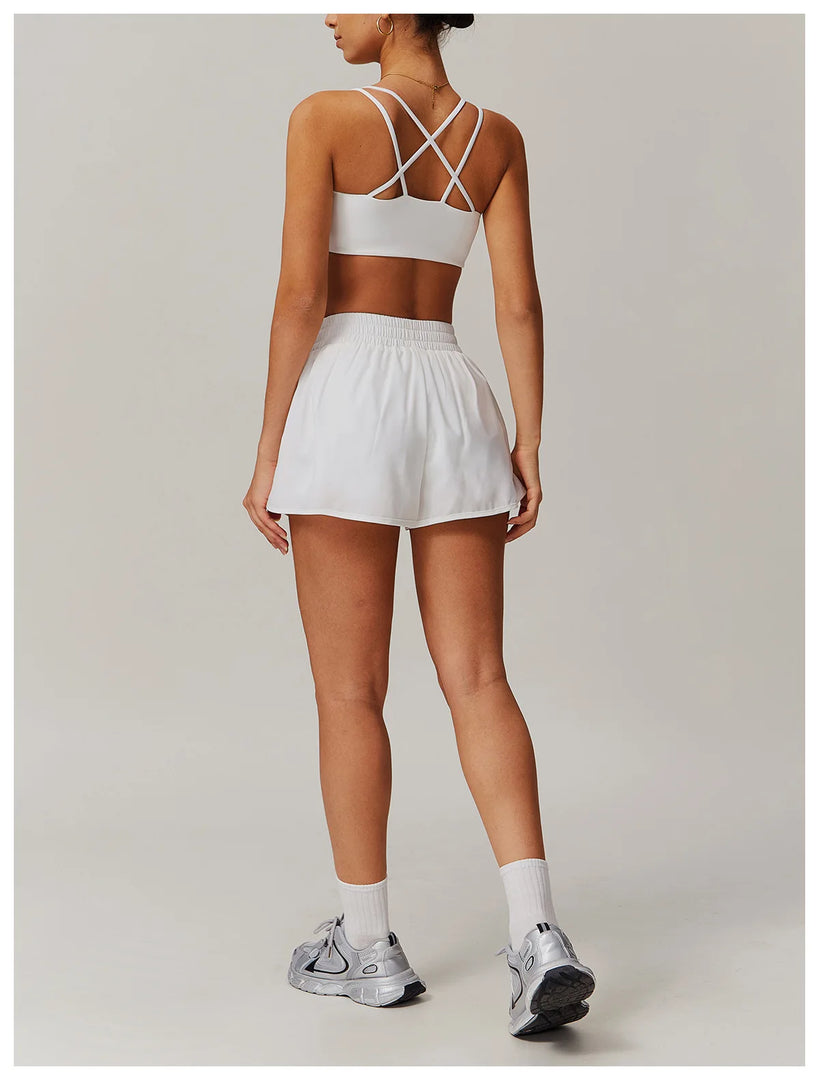 Performance Contoured Zippered Yoga Outfit Long Sleeve