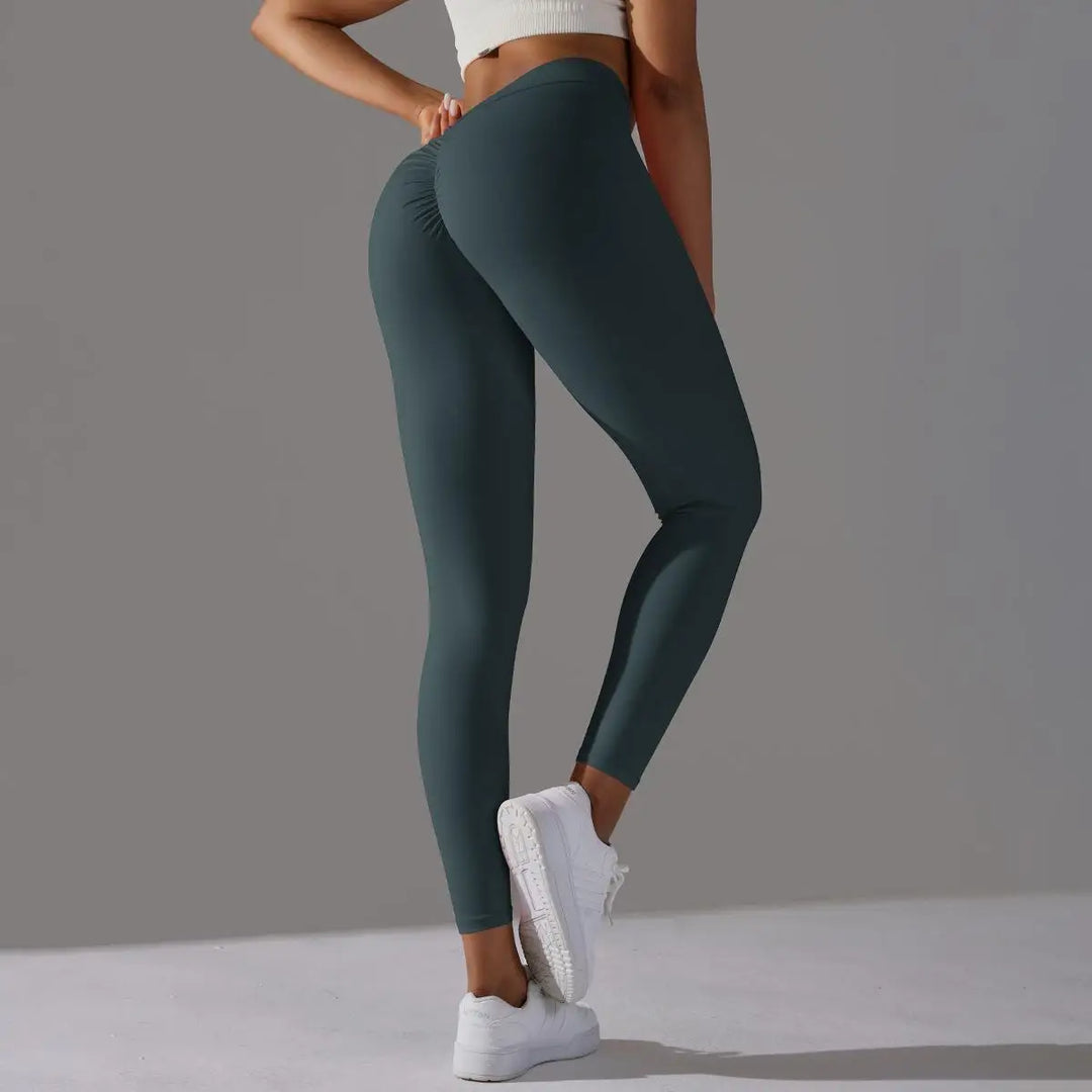 Seamless Contour High Waist Yoga Leggings Performance