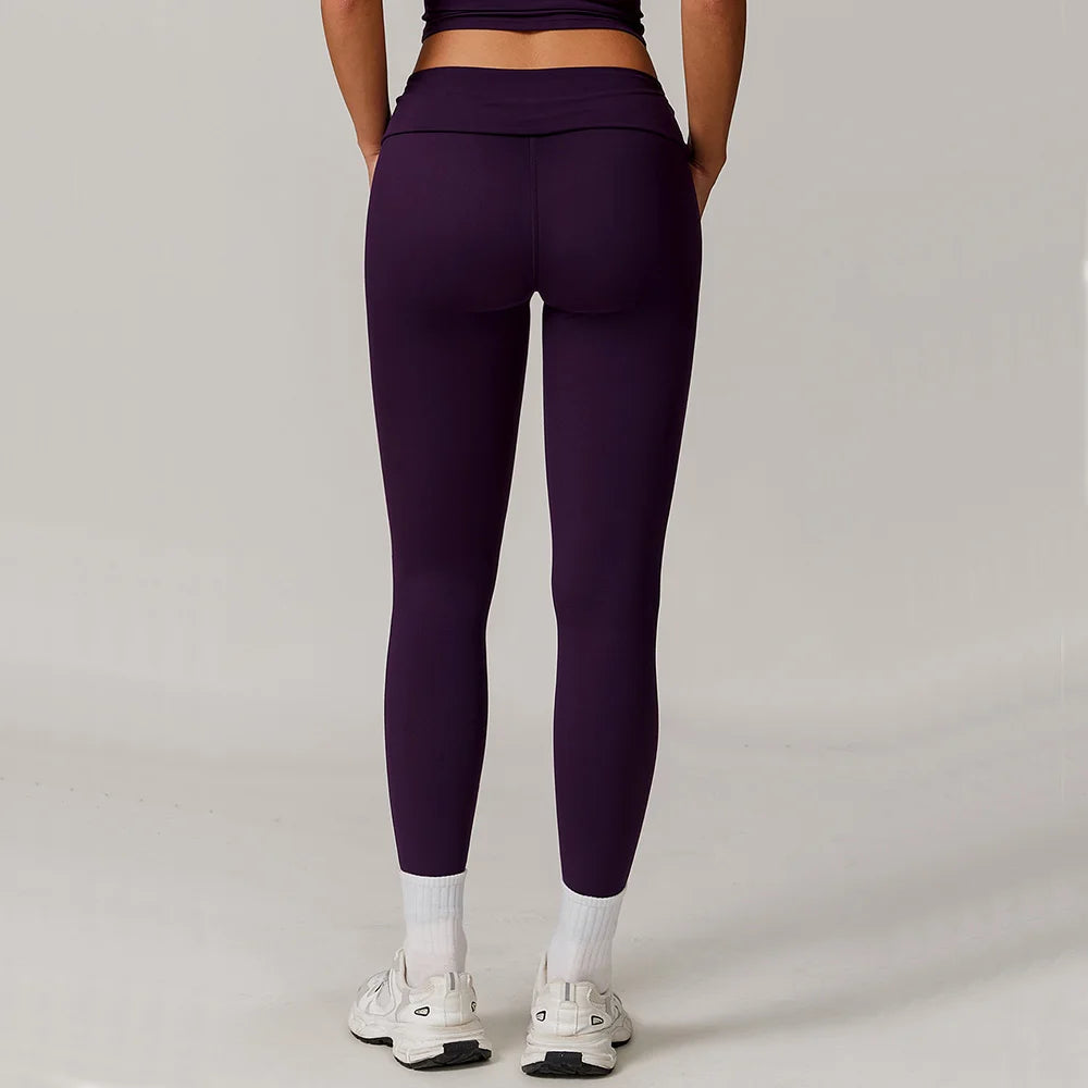 High Waist Contour Performance Leggings With Support