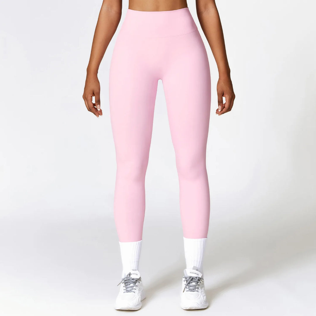 High Waist Contour Seamless Yoga Leggings With Performance