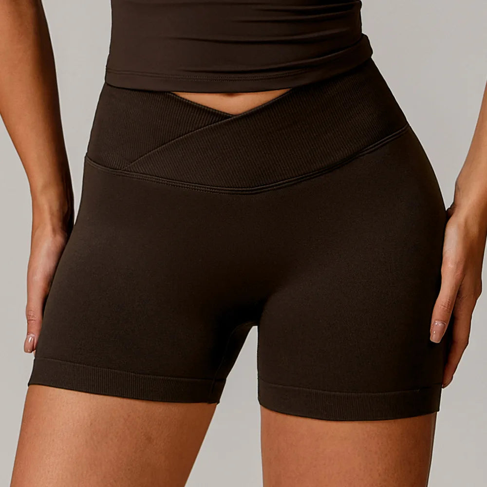 Seamless High Waist Studio Shorts Performance Luxe Elite