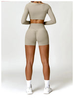 Load image into Gallery viewer, Luxurious Breathable High Waist Contour Yoga Shorts Nylon
