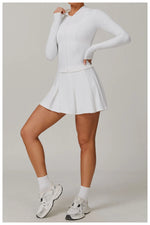 Load image into Gallery viewer, Zip Front Yoga Jacket Breathable High Stretch Nylon
