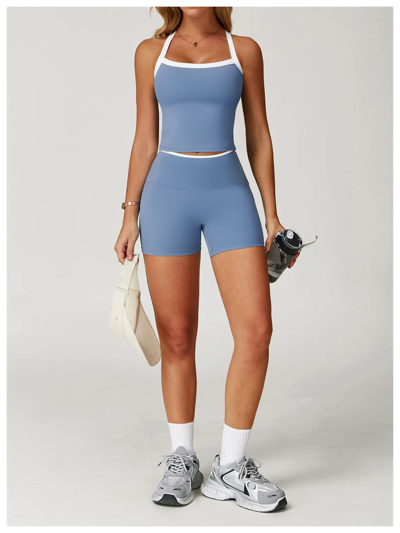 Seamless Breathable Cross Back Yoga Bra Shock Proof