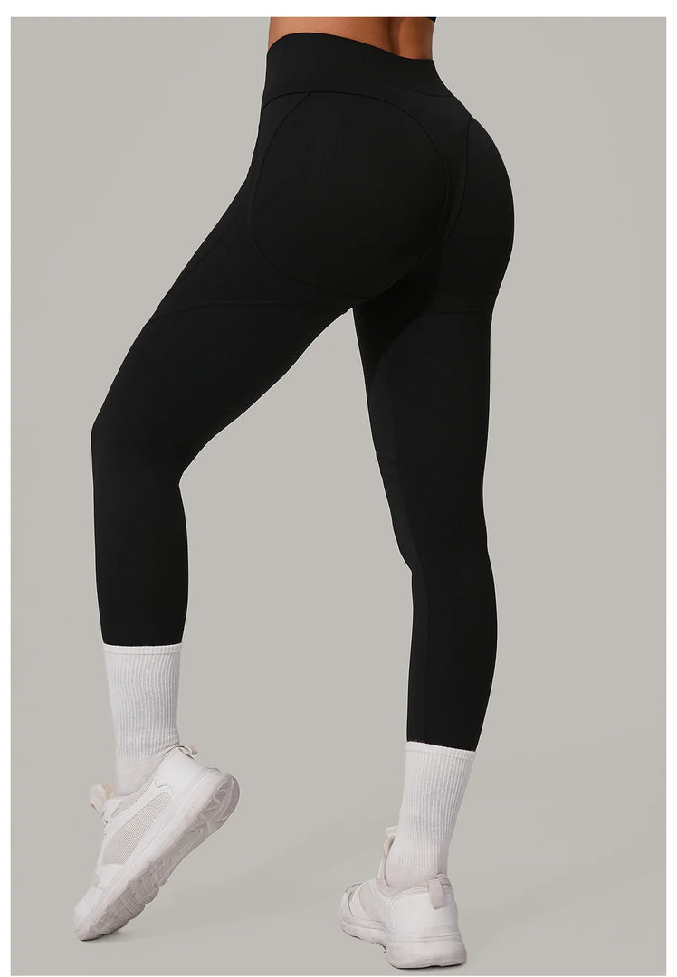 Premium Contour High Waist Yoga Leggings Performance Fabric