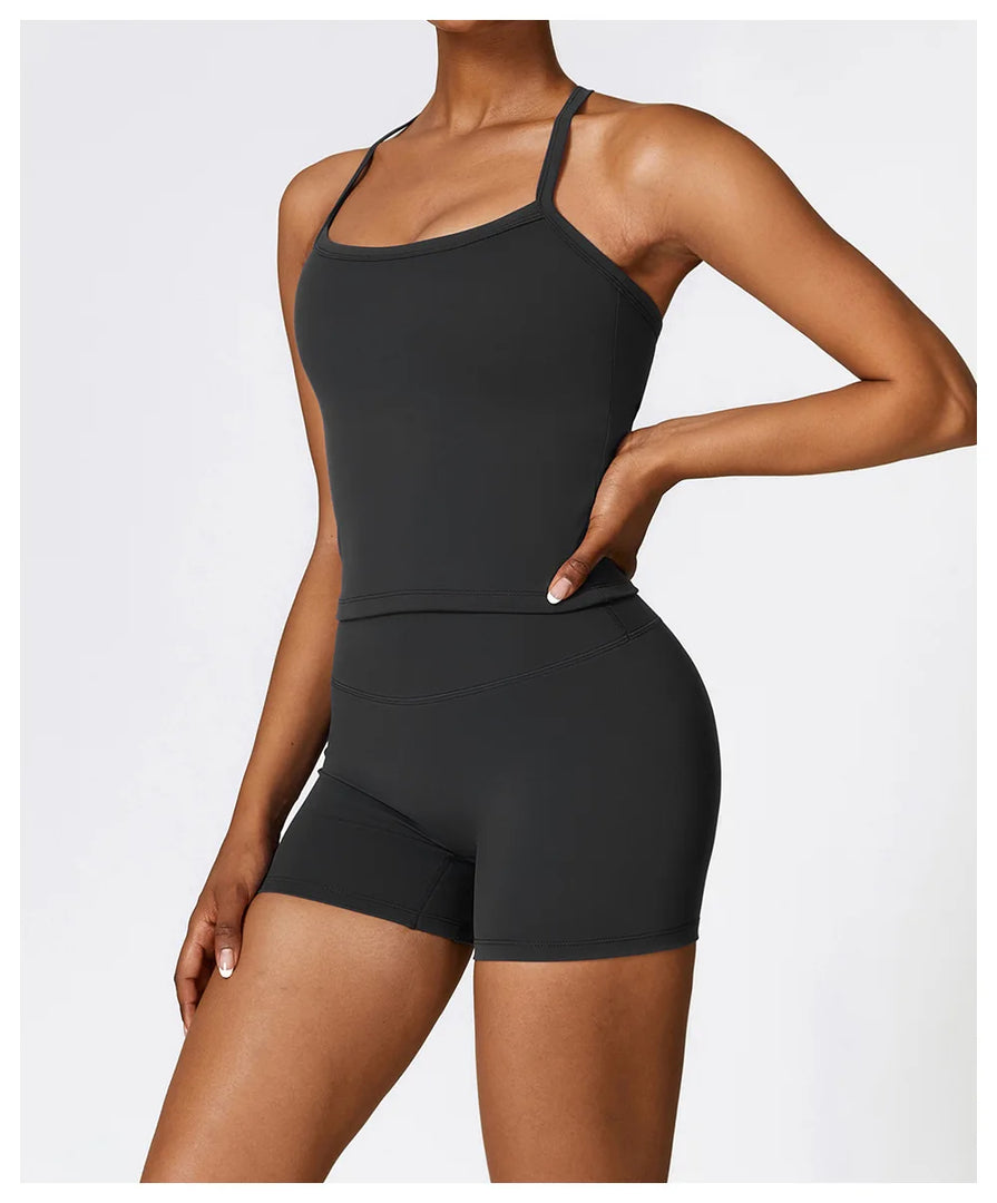 Strappy Breathable Push Up Performance Elite Sports Bra