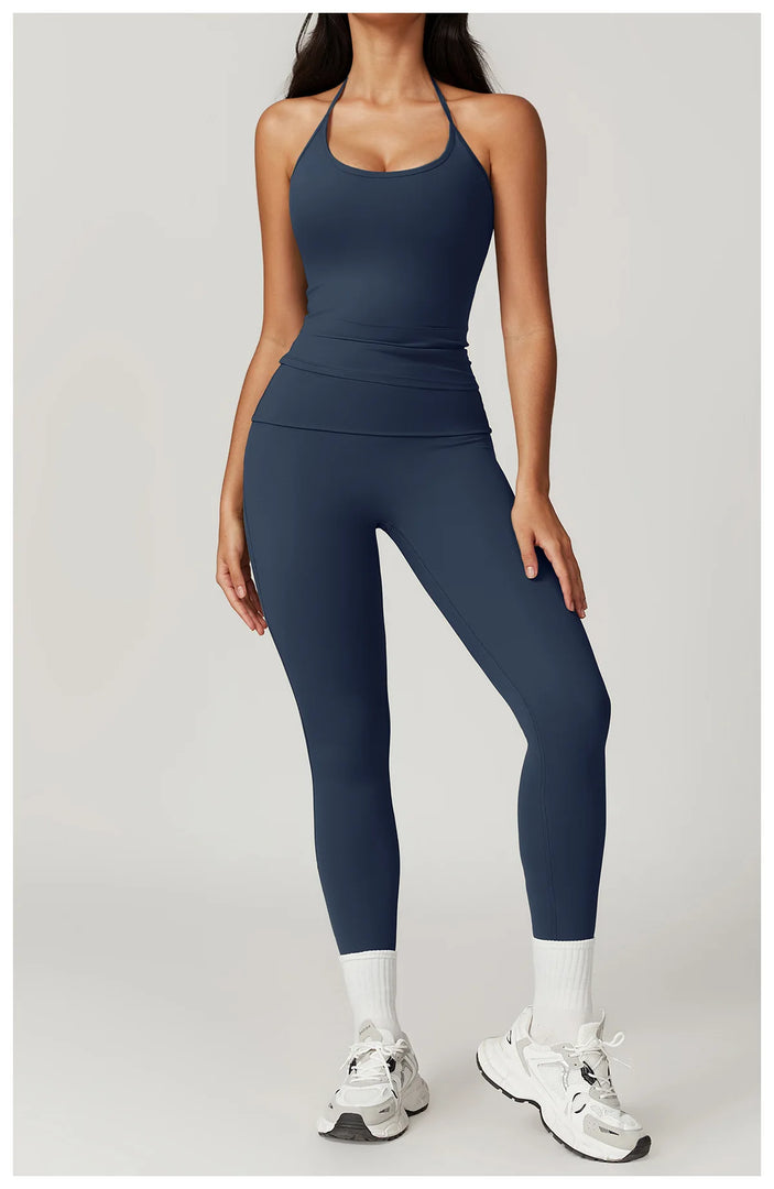 Ultra Light Weight Hanging Neck Sports Bra Breathable