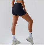 Load image into Gallery viewer, High Rise Contour Performance Shorts With Cross Wise Waist
