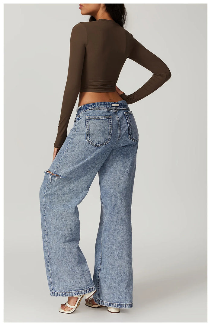 Breathable Seamless Contour Long Sleeve Top Performance