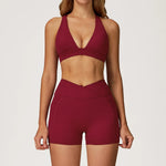 Load image into Gallery viewer, 2 Piece Premium Luxe Contoured Tracksuit Nylon Knit
