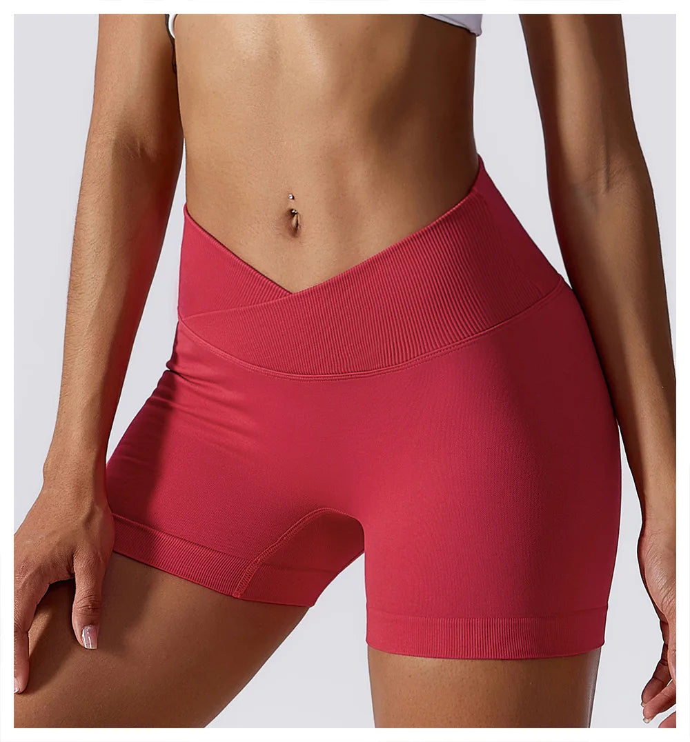 Seamless High Waist Studio Shorts Performance Luxe Elite
