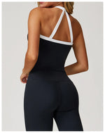 Load image into Gallery viewer, Seamless Breathable Cross Back Yoga Bra Shock Proof
