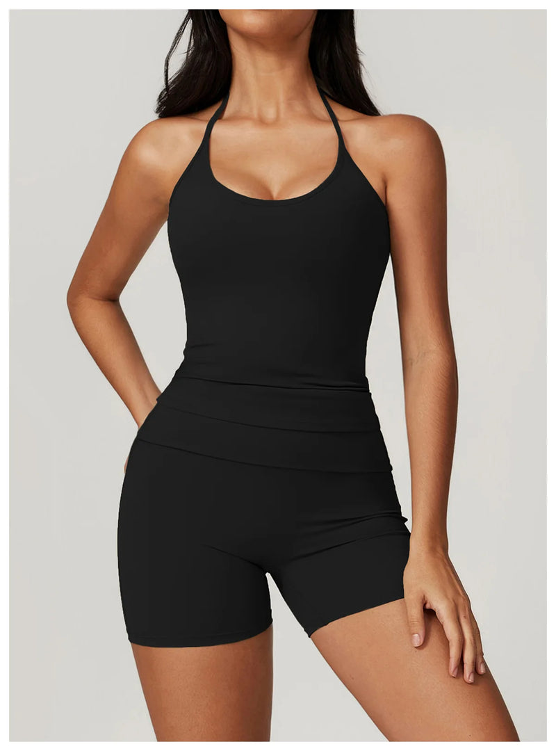 Ultra Light Weight Hanging Neck Sports Bra Breathable