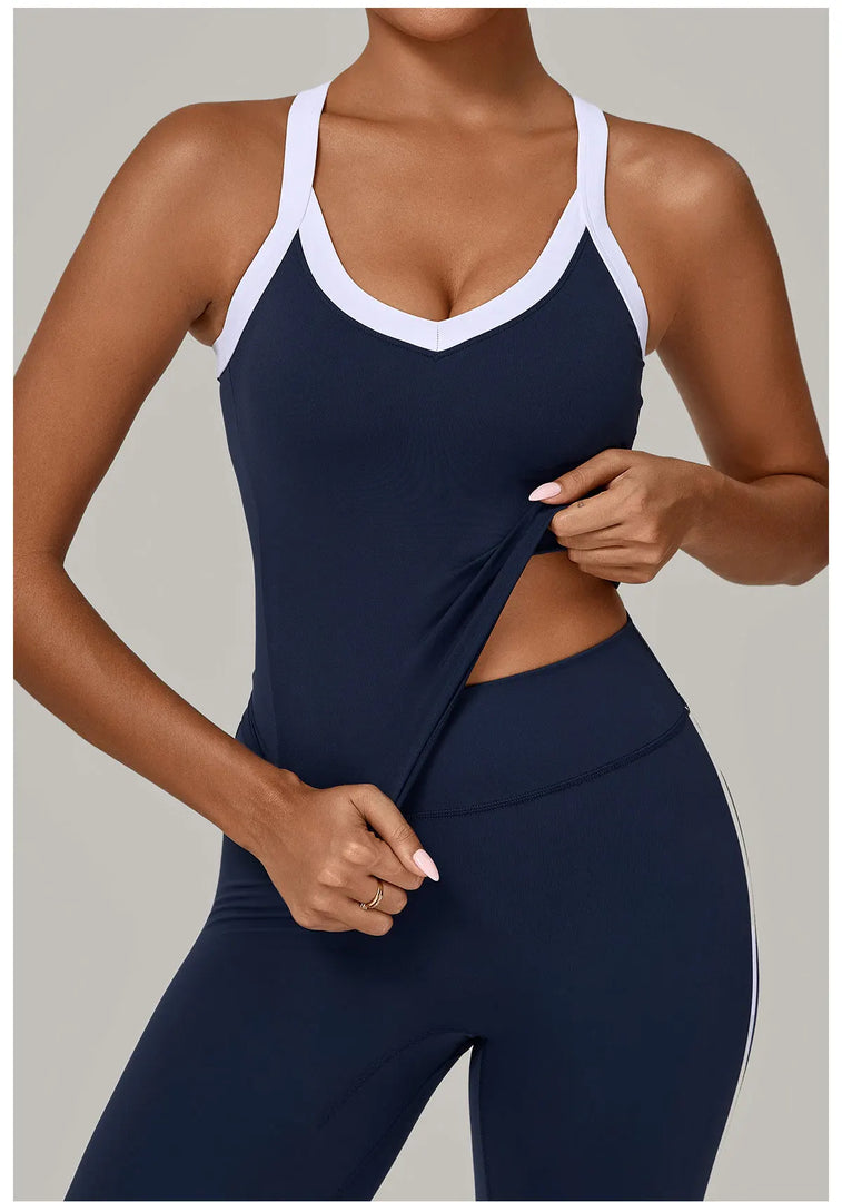 Breathable High Support Contour Yoga Performance Bra