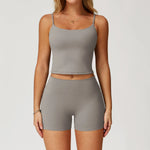 Load image into Gallery viewer, Performance Contour Seamless Two Piece Yoga Bra Set Nylon
