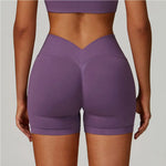Load image into Gallery viewer, Premium Breathable High Waist Contoured Scrunch Shorts Nylon
