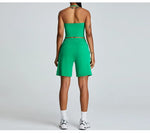 Load image into Gallery viewer, Feather Light Bra Interlocking Open Back Halter Contour
